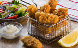 Chicken nuggets made by Israeli cultured meat developer Future Meat. (Future Meat)