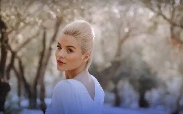 Screen capture from video of Greek beauty queen Rafaela Plastira. (YouTube) Screen capture from video of Greek beauty queen Rafaela Plastira. (YouTube)