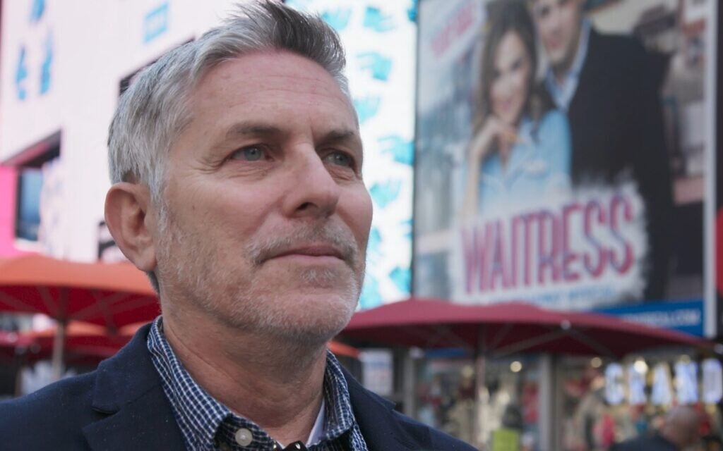 Andy Ostroy, director of new documentary 'Adrienne.' (Courtesy Warner Media/ HBO)