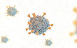 An illustration of the COVID-19 Omicron strain (CIPhotos; Stock by Getty Images)