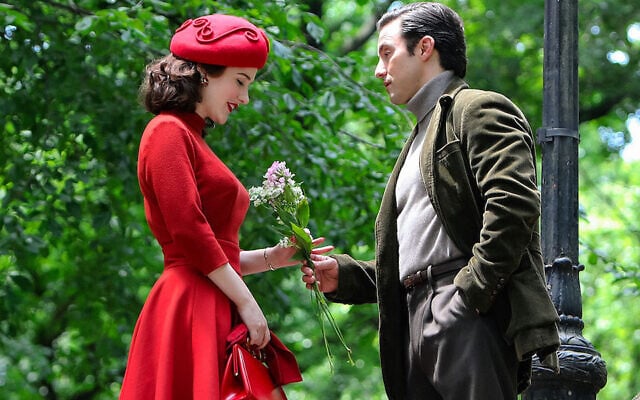 Rachel Brosnahan and Milo Ventimiglia on the set of 'The Marvelous Mrs Maisel.' (Jose Perez/Bauer-Griffin/GC Images) Rachel Brosnahan and Milo Ventimiglia on the set of 'The Marvelous Mrs Maisel.' (Jose Perez/Bauer-Griffin/GC Images)