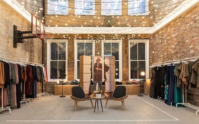 The Maskit pop-up shop that opened in December 2021 in Manhattan's SoHo neighborhood (Courtesy Ohad Kav)