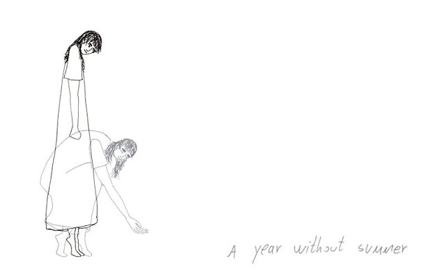 From 'A Year Without Summer', the illustrated book that is the third part in the trilogy created by Ella Rothschild that includes a dance work, website and illustrated book, created for the Batsheva Dance Company in 2021 (Courtesy Ella Rothschild) From 'A Year Without Summer', the illustrated book that is the third part in the trilogy created by Ella Rothschild that includes a dance work, website and illustrated book, created for the Batsheva Dance Company in 2021 (Courtesy Ella Rothschild)