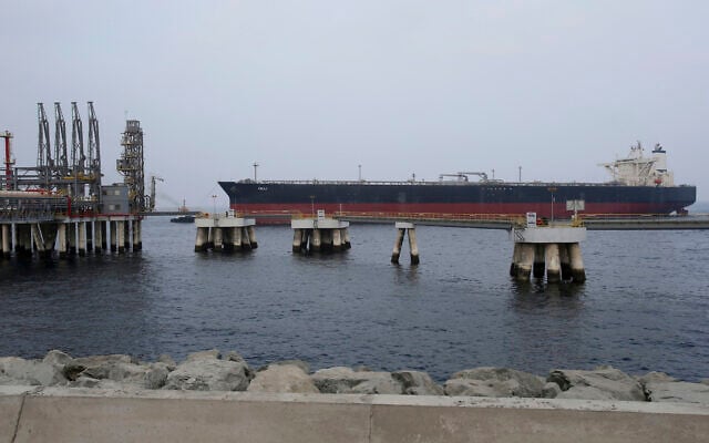 Illustrative - In this Sept. 21, 2016, file photo, an oil tanker approaches the new Jetty during the launch of a $650 million oil facility in Fujairah, United Arab Emirates (AP Photo/Kamran Jebreili, File)