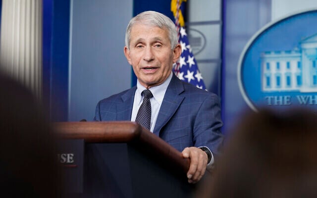 Dr. Anthony Fauci, director of the National Institute of Allergy and Infectious Diseases, speaks during the daily briefing at the White House in Washington, Dec. 1, 2021. (Susan Walsh/AP) Dr. Anthony Fauci, director of the National Institute of Allergy and Infectious Diseases, speaks during the daily briefing at the White House in Washington, Dec. 1, 2021. (Susan Walsh/AP)