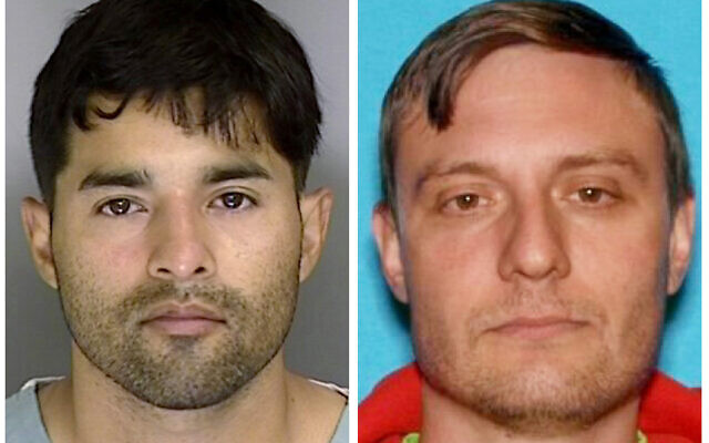 This combo of file images shows Steven Carrillo (left) provided by the Santa Cruz County Sheriff's Office, and Robert Alvin Justus Jr., in undated Department of Motor Vehicles photo provided by the FBI. (Santa Cruz County Sheriff's Office; FBI via AP) This combo of file images shows Steven Carrillo (left) provided by the Santa Cruz County Sheriff's Office, and Robert Alvin Justus Jr., in undated Department of Motor Vehicles photo provided by the FBI. (Santa Cruz County Sheriff's Office; FBI via AP)