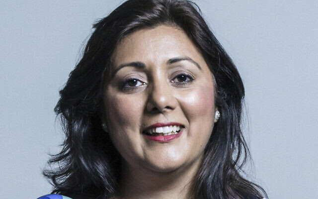 An official file portrait provided by Britain's Parliament of Conservative lawmaker Nusrat Ghani. (Chris McAndrew/UK Parliament via AP) An official file portrait provided by Britain's Parliament of Conservative lawmaker Nusrat Ghani. (Chris McAndrew/UK Parliament via AP)