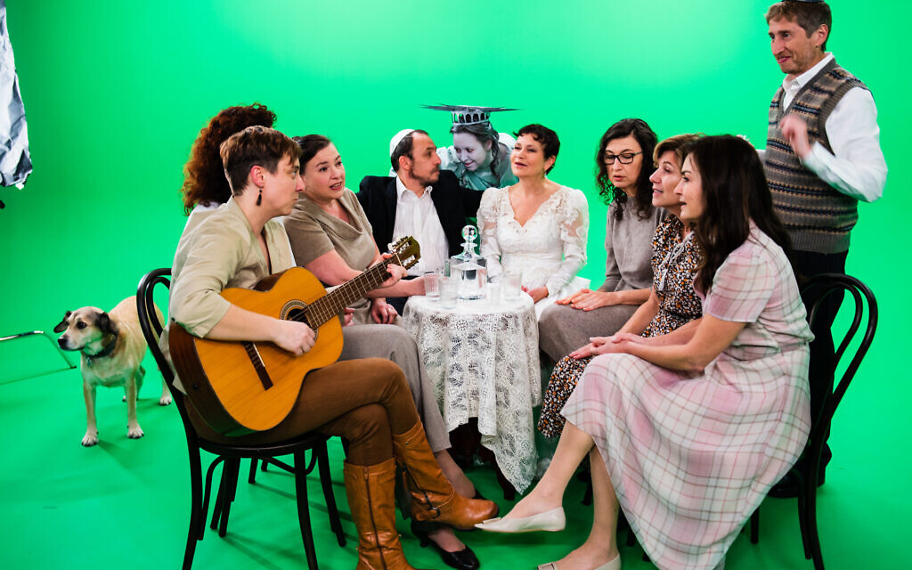 The cast of 'Witness,' a new online production by the Arlekin Players. (Courtesy)
