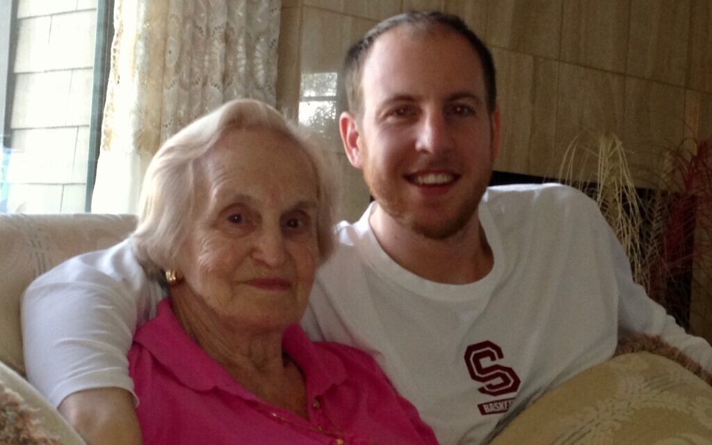 Dan Grunfeld with Anyu, Lily Grunfeld. (Courtesy)