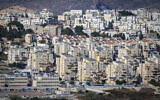 A view of the city of Beit Shemesh on September 5, 2021. (Nati Shohat/Flash90)