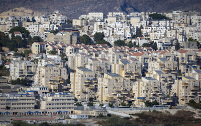 A view of the city of Beit Shemesh on September 5, 2021. (Nati Shohat/Flash90)