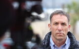 Deputy Religious Affairs Minster Matan Kahana in Meron, northern Israel, on January 4, 2022. (David Cohen/Flash90)