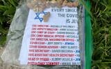 Antisemitic flyers distributed in South Florida, January 24, 2022. (Via Twitter; used in accordance with Clause 27a of the Copyright Law)