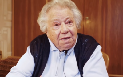 Gertrude Pressburger speaks during a 2016 Asutrian presidential campaign. (Screenshot/YouTube)