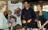Jake Cohen attends SAVEUR Holiday Social at Astor Center, Dec. 13, 2014 in New York City. (Andrew Toth/Getty Images for SAVEUR via JTA)