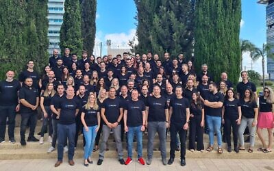 The Pentera team in Israel. (Eran Be'eri photography)
