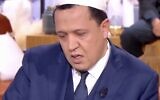 Hassen Chalghoumi speaks during an interview with France 2 TV, on January 13, 2022. (Screenshot/MEMRI)
