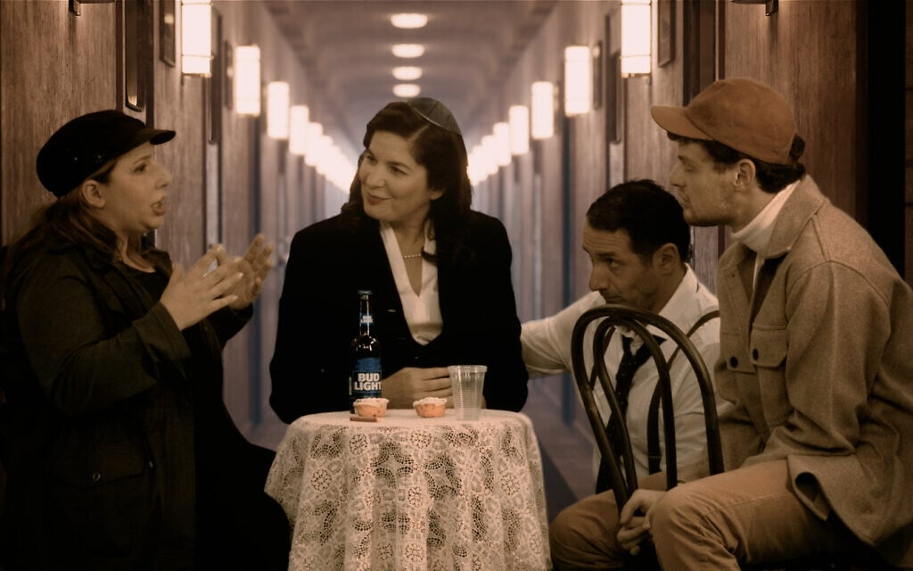 A scene from 'Witness,' a new online production by the Arlekin Players. (Courtesy)