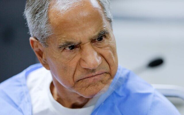 Sirhan Sirhan during a parole hearing in San Diego, February 10, 2016. (AP Photo/Gregory Bull, Pool, File) Sirhan Sirhan during a parole hearing in San Diego, February 10, 2016. (AP Photo/Gregory Bull, Pool, File)