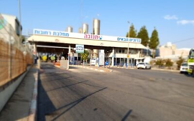 A Tnuva factory in Rehovot, November 2021. (Times of Israel staff)