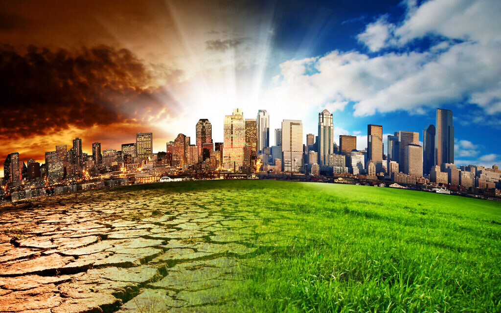 Illustrative: A city showing the effect of climate change. (BenGoode via  iStock by Getty Images)