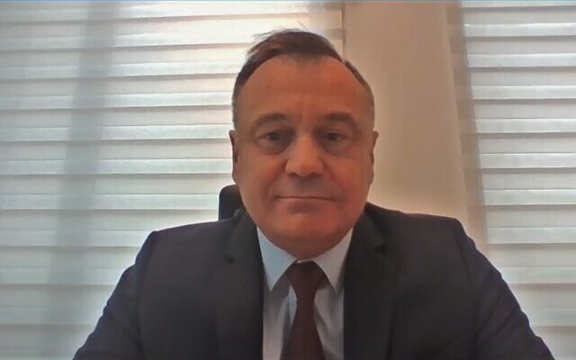 Jaroslaw Nowak, the Polish government's envoy for Jewish relations, was fired after calling a Holocaust speech law passed by his country's ruling party as 'stupid.' (video screenshot) Jaroslaw Nowak, the Polish government's envoy for Jewish relations, was fired after calling a Holocaust speech law passed by his country's ruling party as 'stupid.' (video screenshot)
