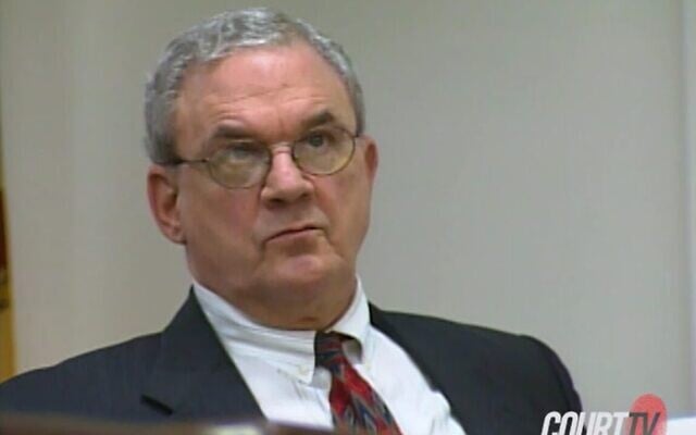 Fred Neulander's 2001 trial was broadcast on Court TV. (Screengrab via JTA) Fred Neulander's 2001 trial was broadcast on Court TV. (Screengrab via JTA)