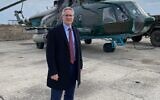 Israel’s Ambassador to Ukraine Michael Brodsky. (Israeli Embassy in Ukraine)