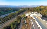 An aerial view of American Jewish University's Sunny & Isadore Familian Campus in the Bel Air neighborhood of Los Angeles. (Courtesy of Communications Department, AJU).