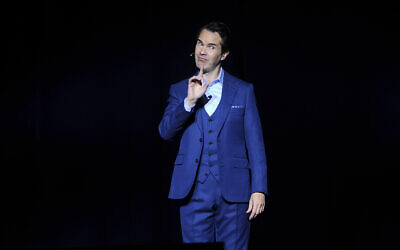 Jimmy Carr, host of new Channel 4 show, attends the 12th annual Stand Up For Heroes benefit concert at the Hulu Theater at Madison Square Garden on Monday, Nov. 5, 2018, in New York. (Brad Barket/Invision/AP)