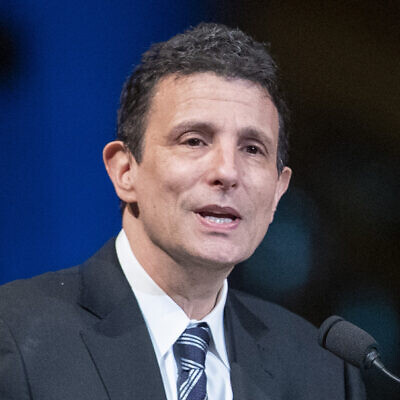 Journalist David Remnick speaks during the Celebration of the Life of Toni Morrison, Thursday, Nov. 21, 2019, at the Cathedral of St. John the Devine in New York. (AP Photo/Mary Altaffer)