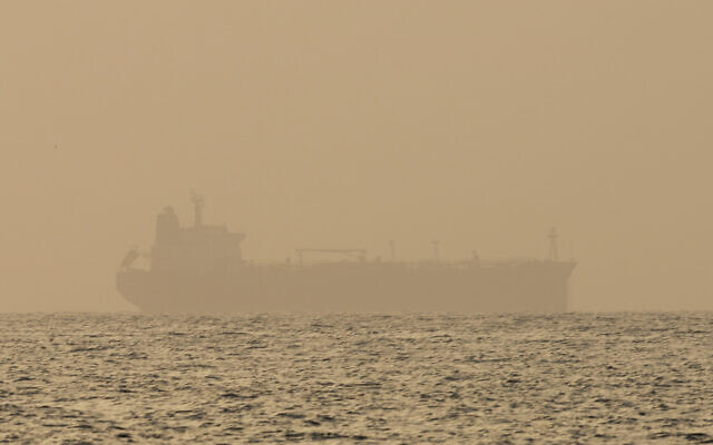 An oil tanker is moored off Fujairah, United Arab Emirates, Aug. 4, 2021. Technology to hide a ship's location previously available only to the world's militaries is spreading fast through the global maritime industry. (AP Photo/Jon Gambrell) An oil tanker is moored off Fujairah, United Arab Emirates, Aug. 4, 2021. Technology to hide a ship's location previously available only to the world's militaries is spreading fast through the global maritime industry. (AP Photo/Jon Gambrell)