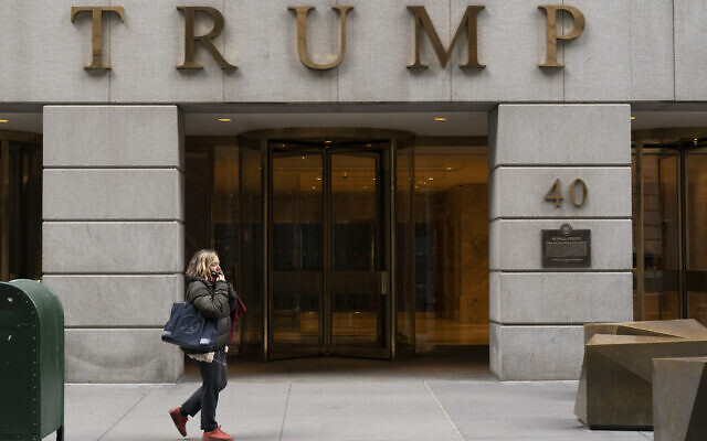 A woman walks past the Trump Building in New York's financial district, Wednesday, Jan. 13, 2021. Mazars USA LLP, the accounting firm that prepared former President Donald Trump’s annual financial statements, says the documents “should no longer be relied upon” after investigators said they found evidence he and his company regularly misstated the value of assets. (AP Photo/Mark Lennihan, File) A woman walks past the Trump Building in New York's financial district, Wednesday, Jan. 13, 2021. Mazars USA LLP, the accounting firm that prepared former President Donald Trump’s annual financial statements, says the documents “should no longer be relied upon” after investigators said they found evidence he and his company regularly misstated the value of assets. (AP Photo/Mark Lennihan, File)