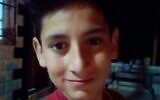Rayan Yousef Hamayel, 12, who was allegedly seriously injured by IDF fire during a protest against the Evyatar outpost on February 18, 2022. (Courtesy)