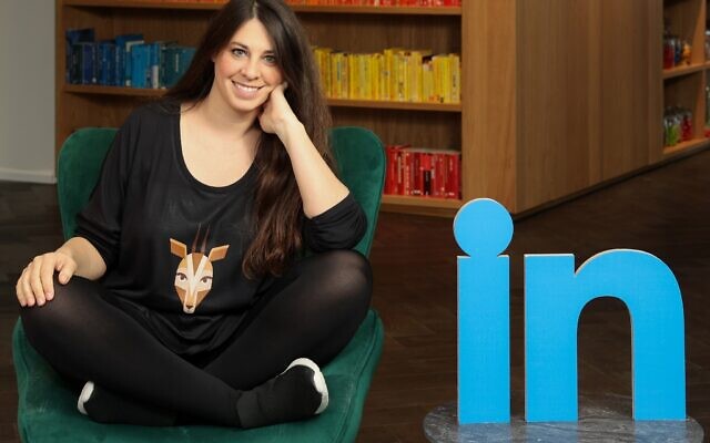 Iris Shoor, founder and CEO of Israeli analytics company Oribi, set to be acquired by LinkedIn, February 2022. (Courtesy) Iris Shoor, founder and CEO of Israeli analytics company Oribi, set to be acquired by LinkedIn, February 2022. (Courtesy)