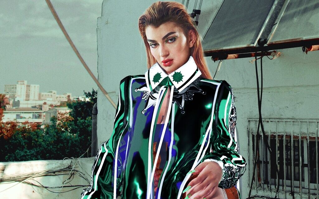 Figital fashion design by David Cohen for his Studio.Schuna. (DAN YOSEFI)