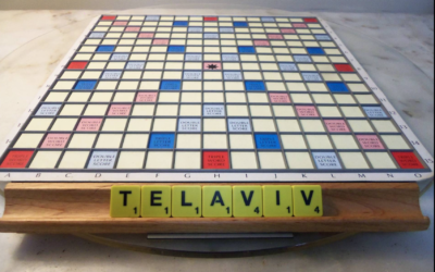Tel Aviv's Scrabble club returns to international tournaments for the first time in two years, starting February 11, 2022 (Courtesy Tel Aviv Scrabble Club)