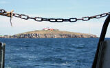 Zmiinyi Island, or Snake Island in the Black Sea, on August 26, 2014 (Courtesy/Wikimedia Commons/Мазурок И. Е.)