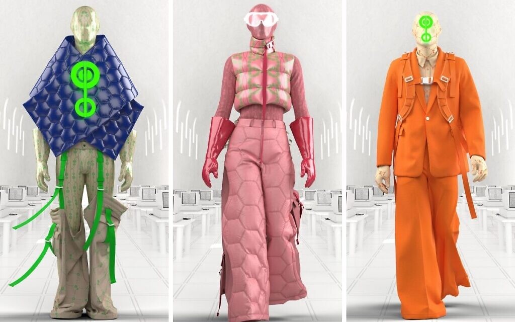 Virtual designs by Placebo's Meta Genesis collection. (Placebo)