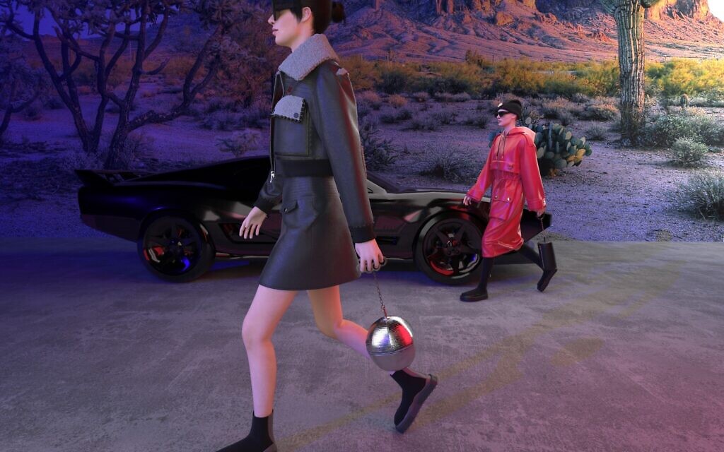 Future Positive digital clothing and accessories by designers Nir Goeta and Rotem Goeta. (Future Positive)