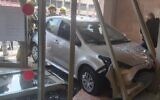 Scene of the accident on Nachshol Street, Rishon Lezion, February 7, 2022. (Rishon Lezion Fire and Rescue Services Branch)