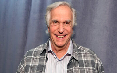 Actor Henry Winkler visits SiriusXM Studios in New York City, October 2, 2019. (Slaven Vlasic/Getty Images)