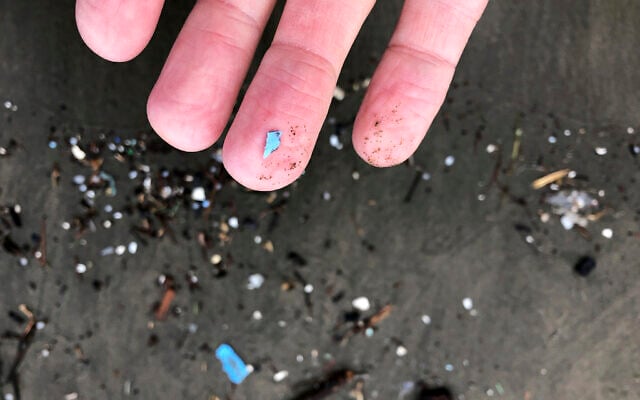 This illustrative photo from January 19, 2020, shows microplastic debris that has washed up at Depoe Bay, Oregon. (AP Photo/Andrew Selsky) This illustrative photo from January 19, 2020, shows microplastic debris that has washed up at Depoe Bay, Oregon. (AP Photo/Andrew Selsky)