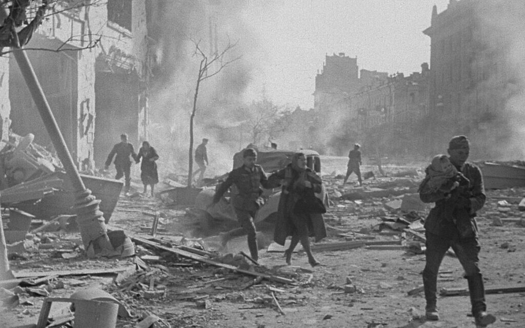 A still from Sergei Loznitsa's film 'Babi Yar. Context.' (Courtesy Film Forum)