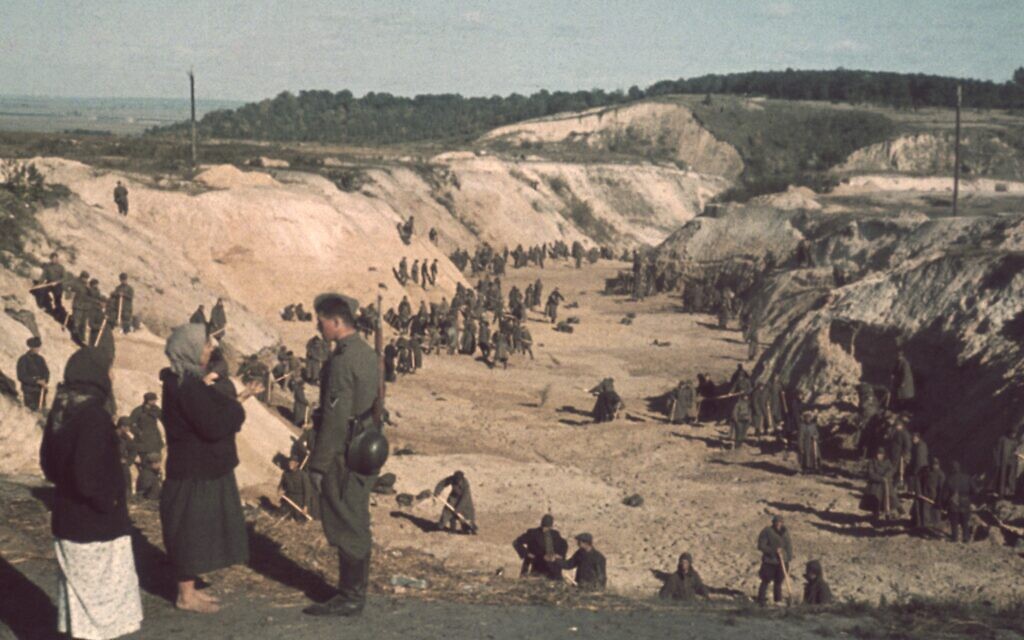 A still from Sergei Loznitsa's film 'Babi Yar. Context.' (Courtesy Film Forum)
