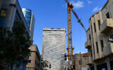 A general view of building in central Tel Aviv, on December 2, 2021. (Tomer Neuberg/Flash90)