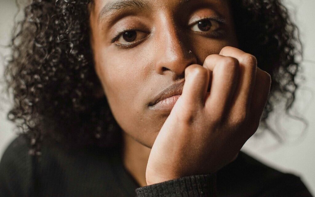Sarah Aklilu photographed for the 'Periphery' exhibition at UJA Toronto. (Liat Aharoni)