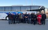 A photo posted to Twitter on Thursday March 24, 2022 by the Ukrainian parliament shows 19 soldiers from Snake Island freed by Moscow in exchange for 11 Russian merchant marines. The Ukrainian sailors were initially reported to have been killed in an attack on Snake Island (also called Zmiinyi island) on February 24, 2022 -- the first day of Russia's invasion of Ukraine -- following a widely reported exchange with a Russian warship in which the Ukrainian troops said, 'Russian warship, go f*ck yourself,' in response to a demand for surrender. (Ukraine Parliament/Twitter)