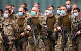 German Soldiers at the Bundeswehr airbase in Wunstorf, Germany, on August 27, 2021. (AP Photo/Martin Meissner)