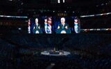 Joe Biden, then vice president, speaks at the AIPAC 2016 Policy Conference in Washington, DC, March 20, 2016. (Molly Riley/AFP via Getty Images via JTA)